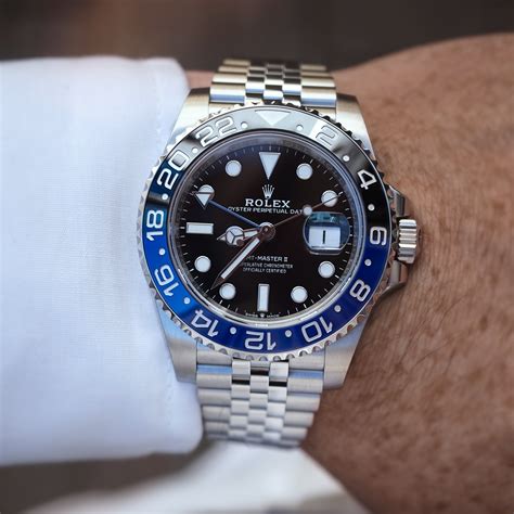 rolex gmt master 2 2013|Rolex GMT Master 2 batgirl.